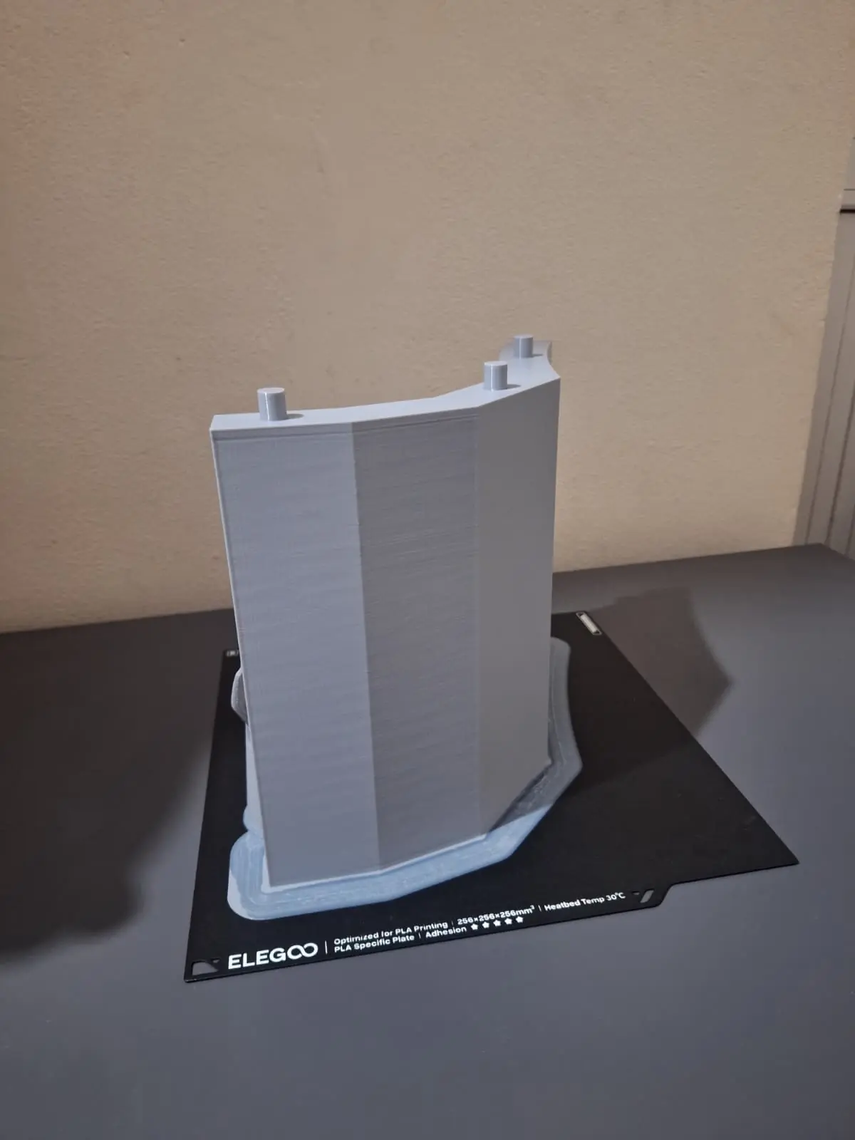 3D yazıcıdan çıkan gövde parçası